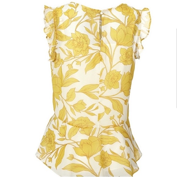 Cabi 5899 Sheer Sunrise Top Spring 2021 Women's Size XL - Picture 7 of 7